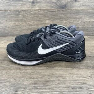 Nike Metcon DSX Flyknit Women's Training Shoes Black White Size 8.5 849809 005